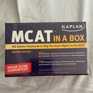 MCAT Kaplan flash cards - brand new